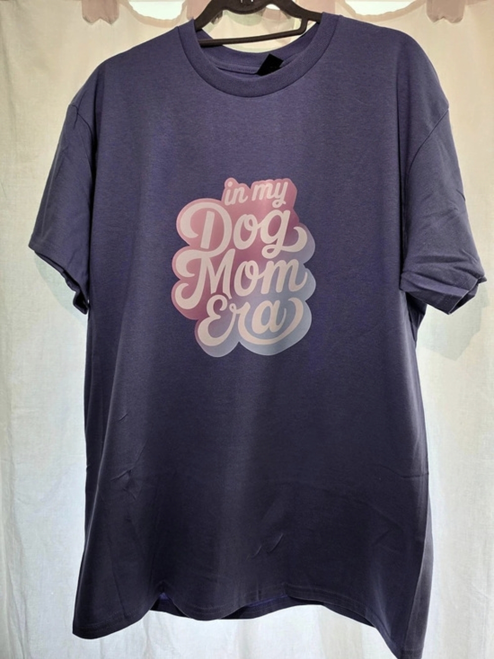 Graphic Short Sleeve Tee in Purple